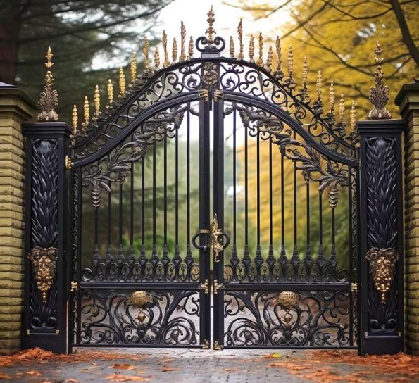 Artistry in Iron: Handcrafted Wrought Iron Gates for Every Home